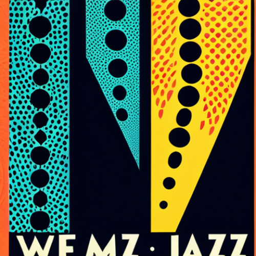 Home 11 **
"A vibrant poster design for a jazz festival, showcasing a bold contrast between a classic, heavy typeface for the title and a lighter, modern font for the details. The background features a subtle, textured pattern that adds depth. Warm and cool color contrasts create visual tension and capture attention. Focus on the dynamic interplay between typography and color."
**